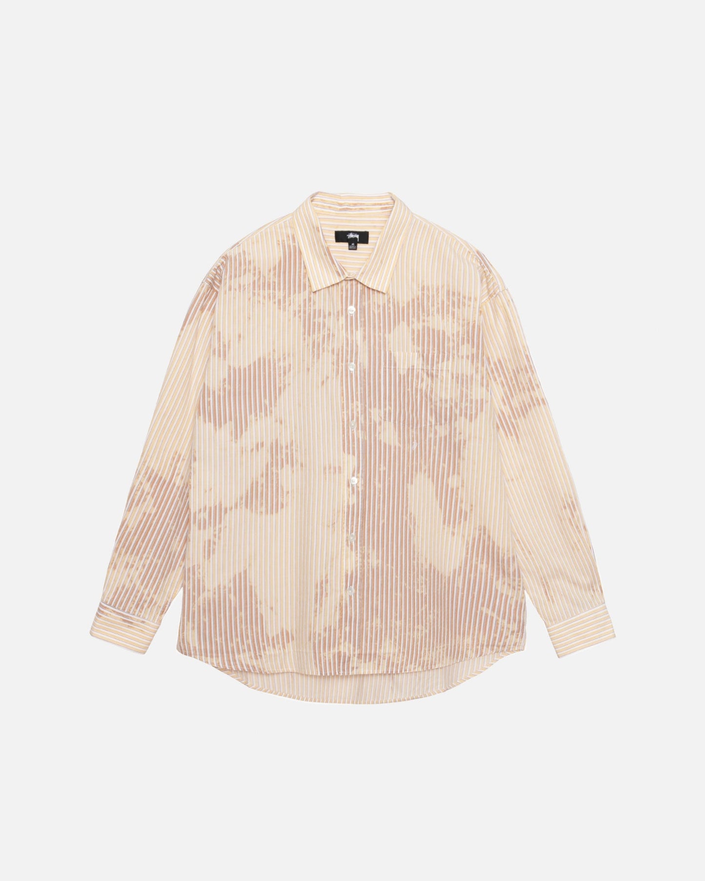 CHEMISE CLASSIQUE LS POPELINE DÉLAVÉE