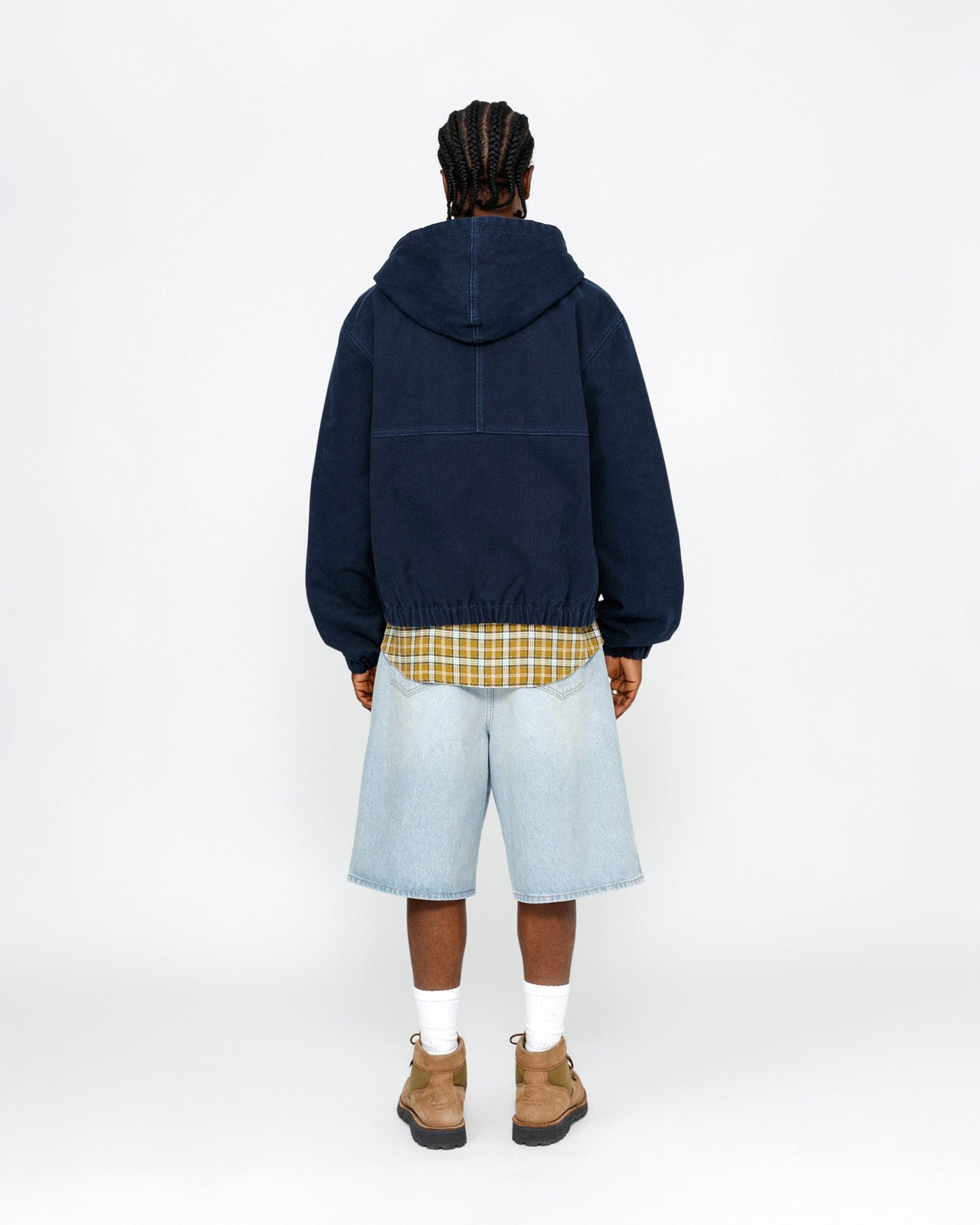 JEANS COURTS TRÈS AMPLES