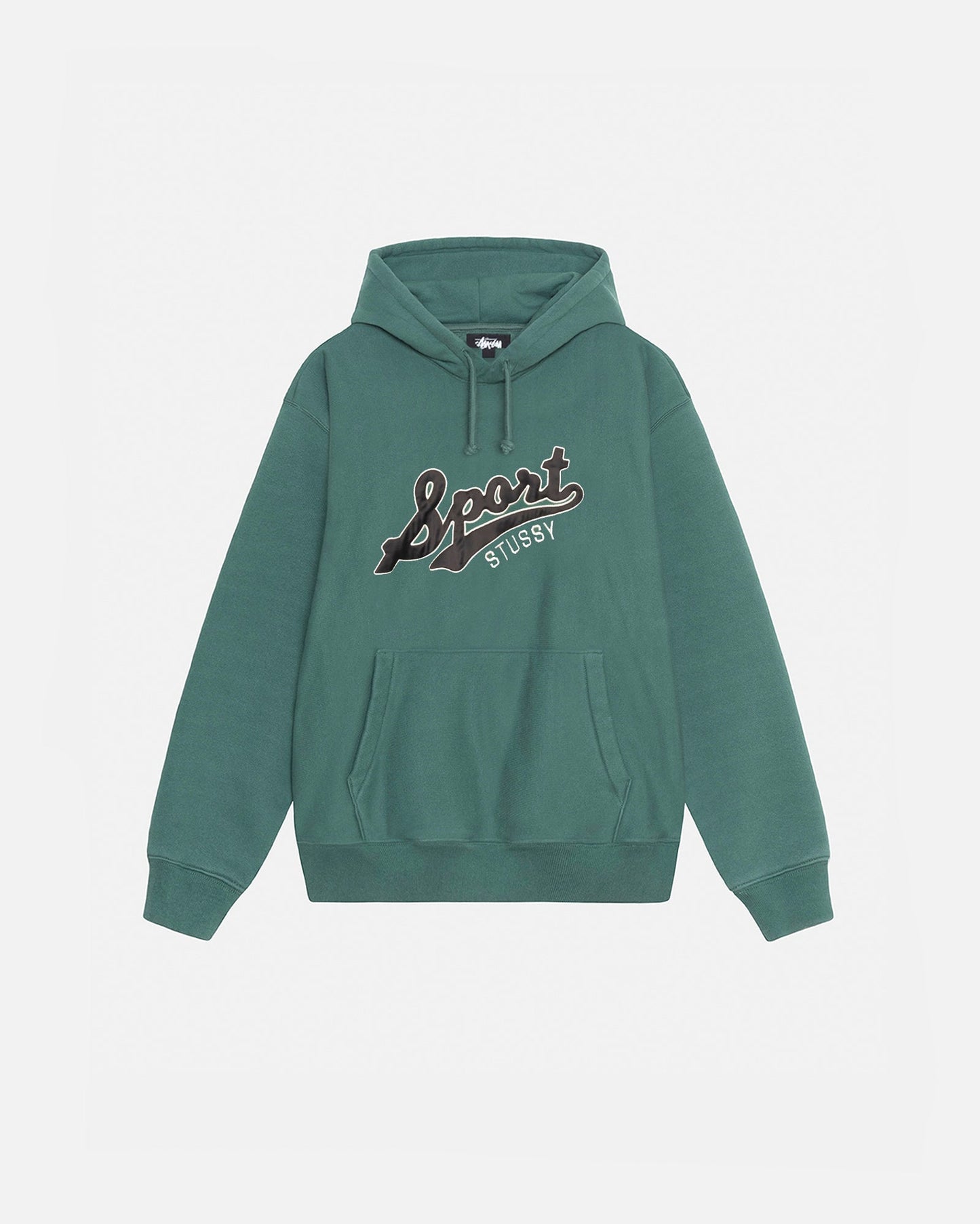 SWEAT À CAPUCHE ÉCUSSON SATIN