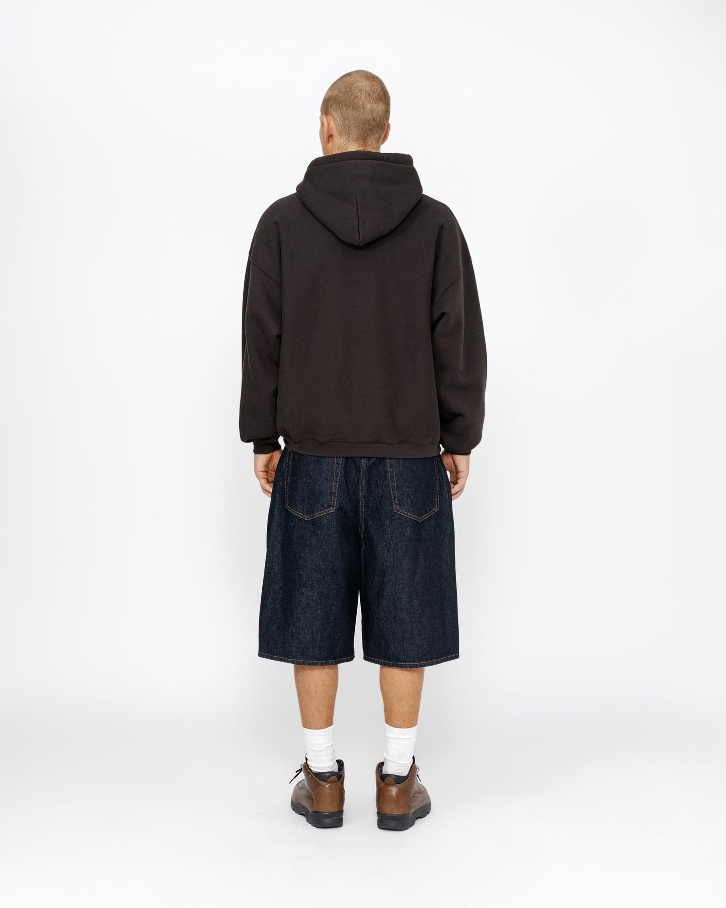 SWEAT À CAPUCHE ÉCUSSON SATIN