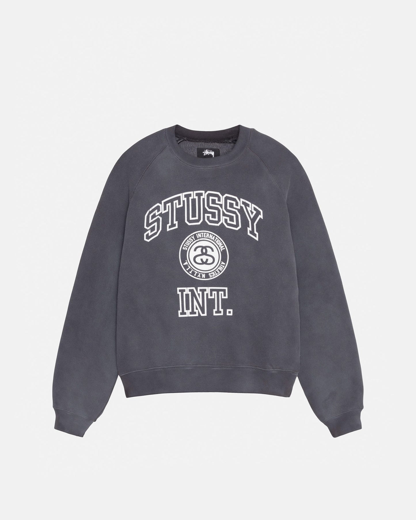 SWEAT RAGLAN COL ROND SURJETÉ STYLE UNIVERSITAIRE