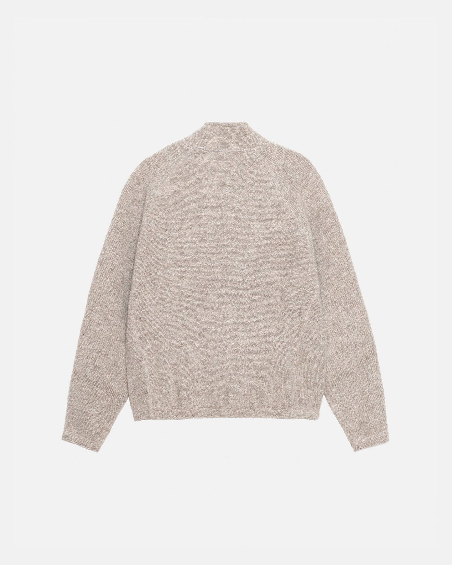 MOCK-NECK EN SHERPA MÉLANGE DE LAINE