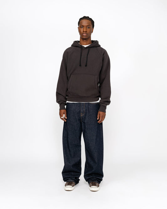 SWEAT À CAPUCHE RAGLAN EN MOLLETON