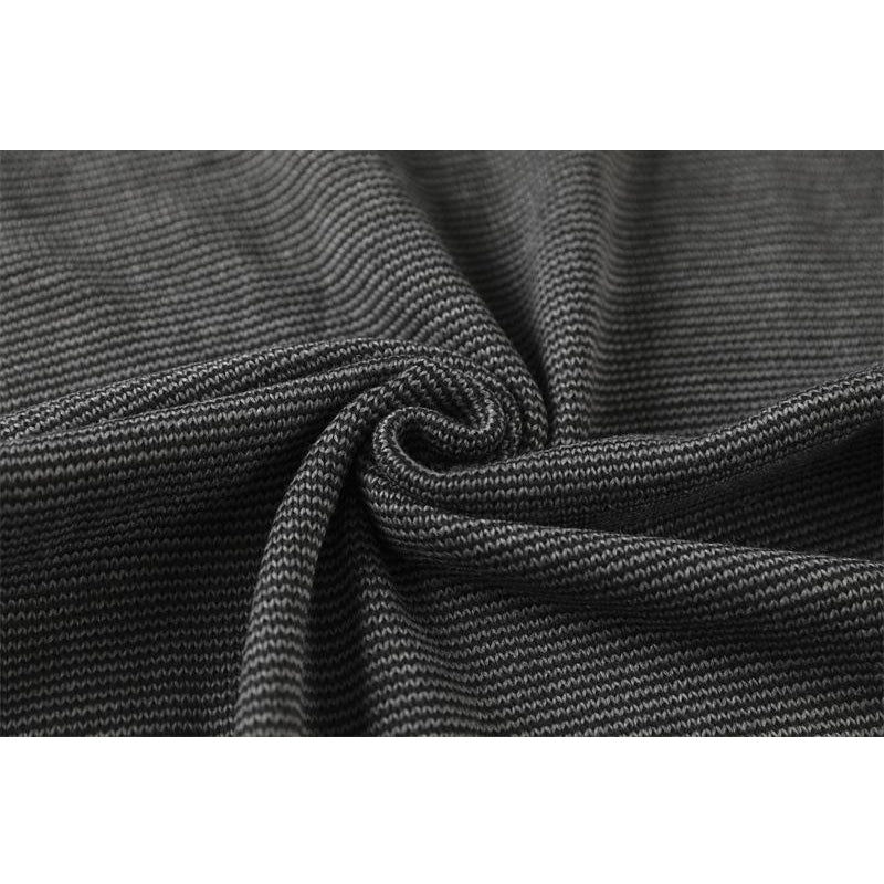 Pull ras du cou homme slim fit à ourlet et col contrastés