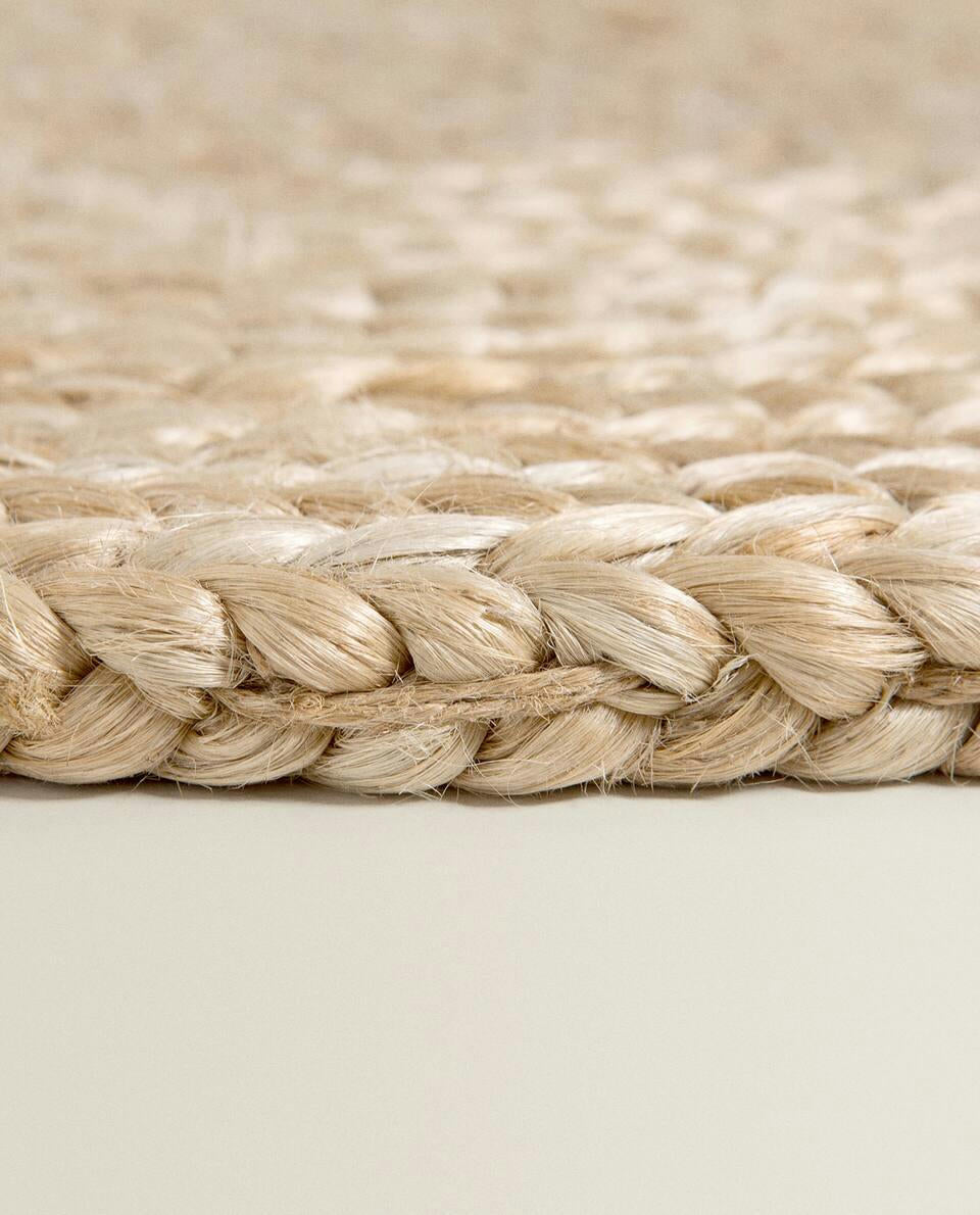 OVAL JUTE DOORMAT