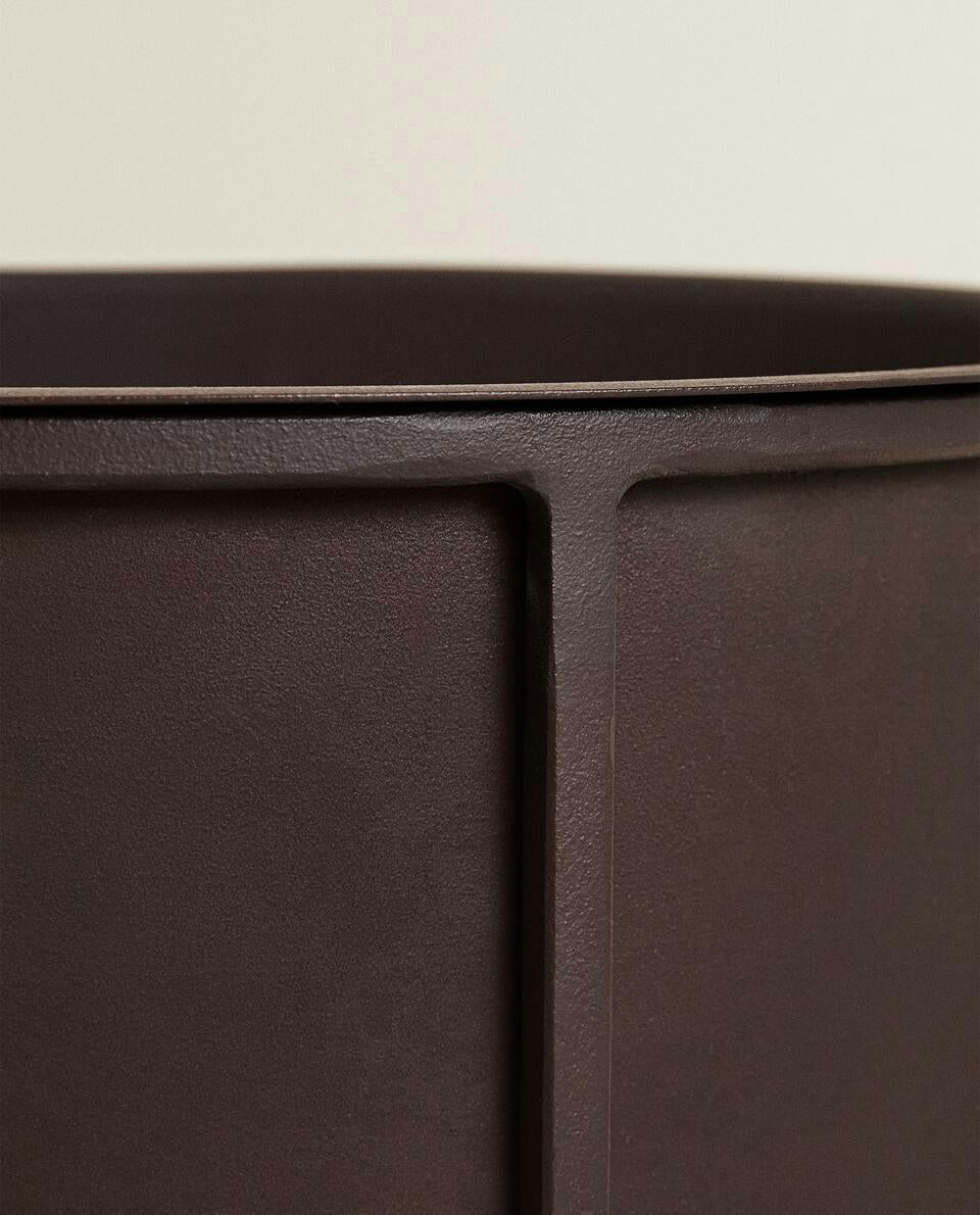 METALLIC FLOWERPOT
